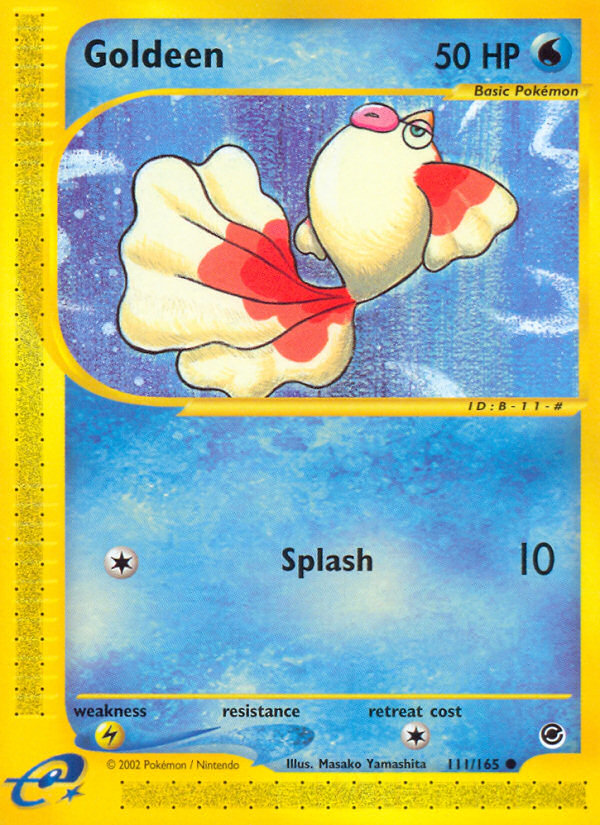 Goldeen (111/165) [Expedition: Base Set] Reverse Holofoil