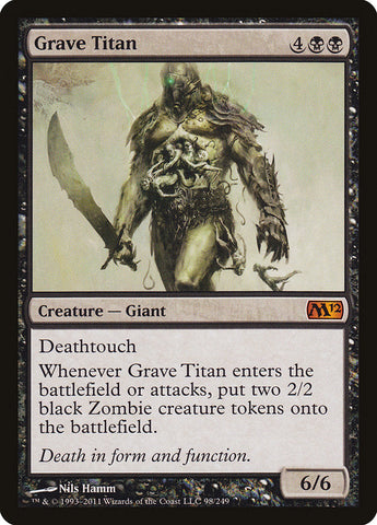 Grave Titan [Magic 2012] Foil