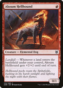 Akoum Hellhound [Zendikar Rising] Foil