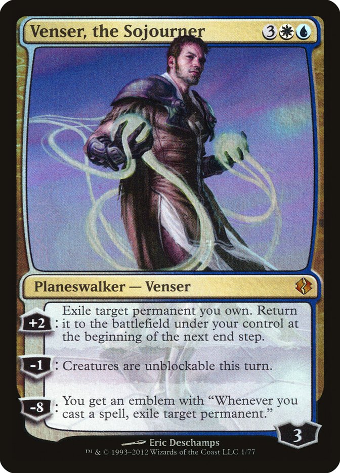 Venser, the Sojourner [Duel Decks: Venser vs. Koth] Foil