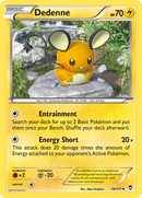 Dedenne (34/111) [XY: Furious Fists] Reverse Holofoil