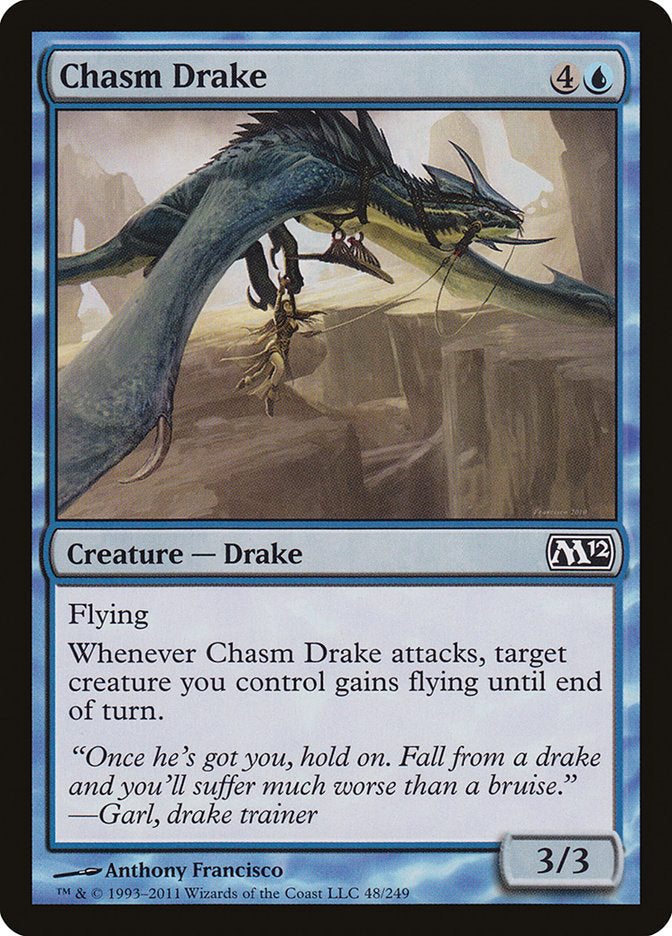 Chasm Drake [Magic 2012] Foil