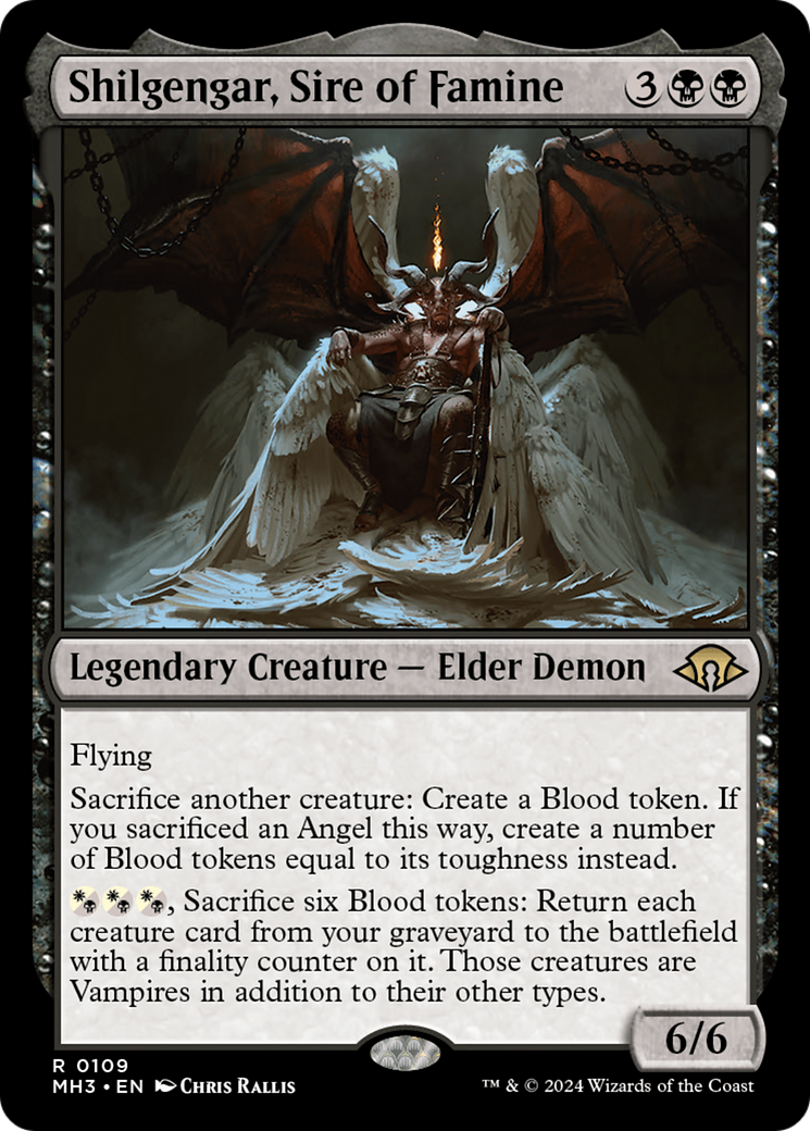 Shilgengar, Sire of Famine [Modern Horizons 3] Foil