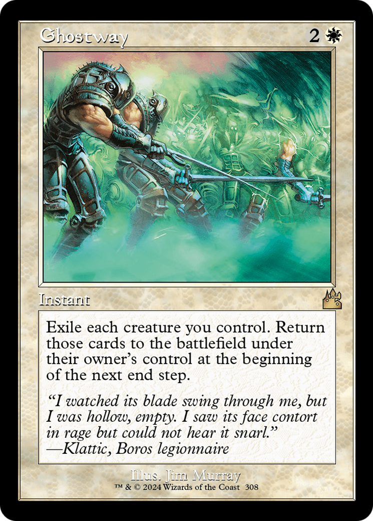 Ghostway (Retro Frame) [Ravnica Remastered] Foil