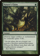 Nature's Claim [Worldwake] Foil