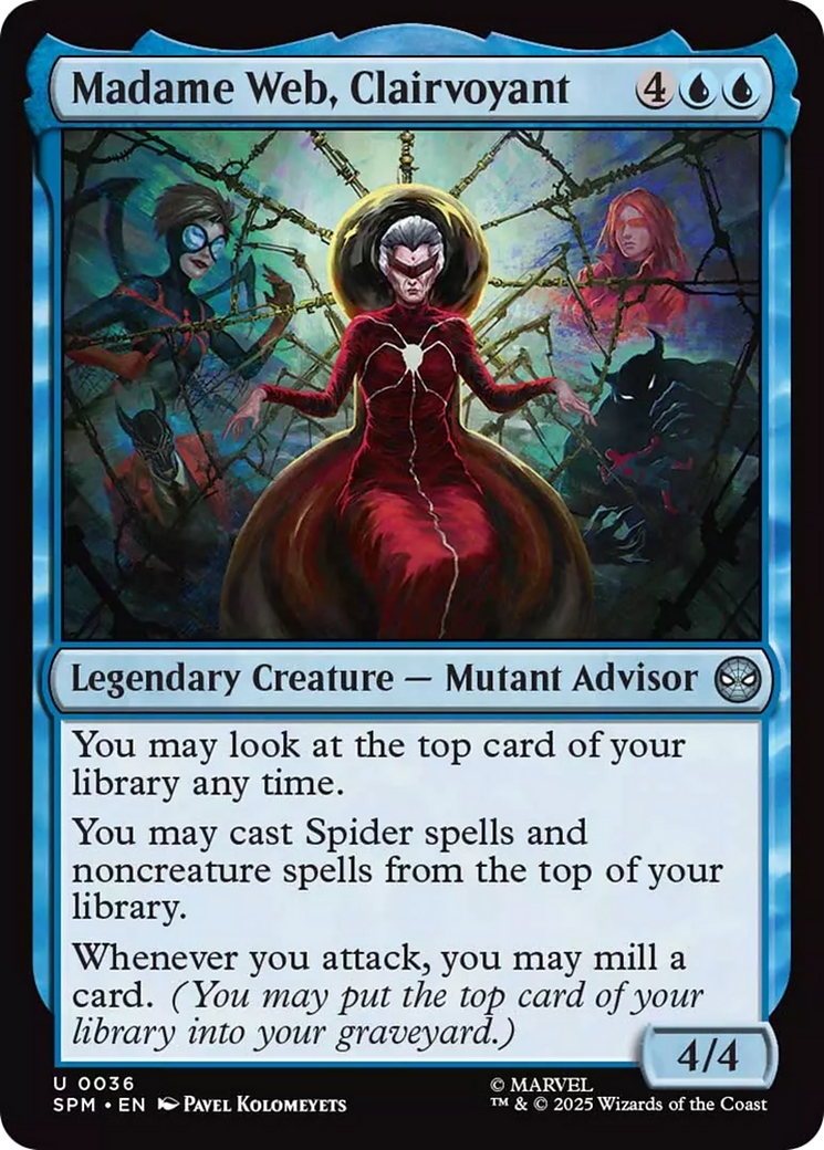 Madame Web, Clairvoyant [Marvel's Spider-Man] Foil