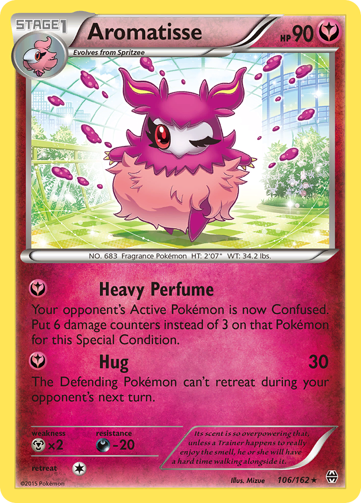 Aromatisse (106/162) [XY: BREAKthrough] Reverse Holofoil