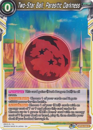 Two-Star Ball, Parasitic Darkness (BT10-124) [Rise of the Unison Warrior 2nd Edition] Parallel Foil