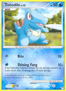 Totodile (106/123) [Diamond & Pearl: Mysterious Treasures] Reverse Holofoil