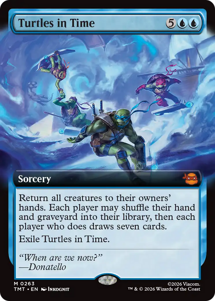 Turtles in Time (Extended Art) [Teenage Mutant Ninja Turtles] Foil