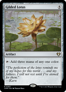 Gilded Lotus [Commander Masters] Foil