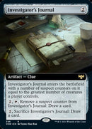 Investigator's Journal (Extended Art) [Innistrad: Crimson Vow] Foil