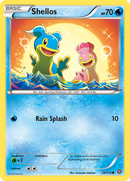 Shellos (28/114) [XY: Steam Siege] Reverse Holofoil