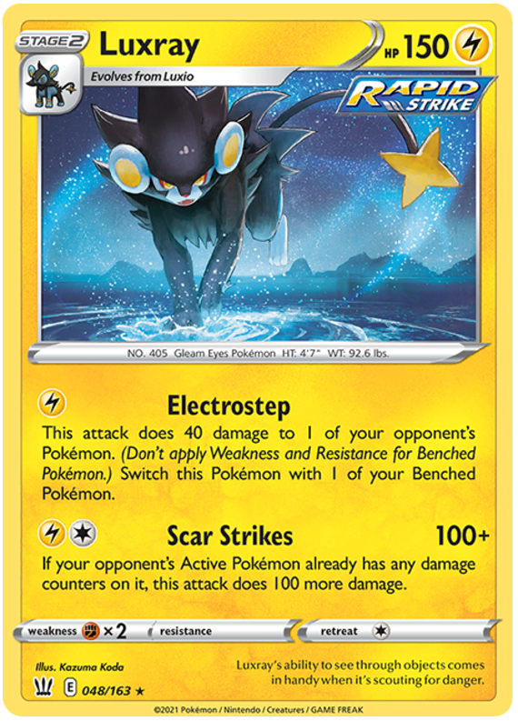 Luxray (048/163) [Sword & Shield: Battle Styles]