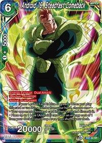 Android 16, Steadfast Comeback (EB1-64) [Battle Evolution Booster] Parallel Foil