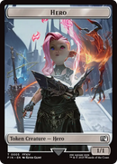 Hero (0005) // Copy (0001) Double-Sided Token [FINAL FANTASY Tokens] Foil