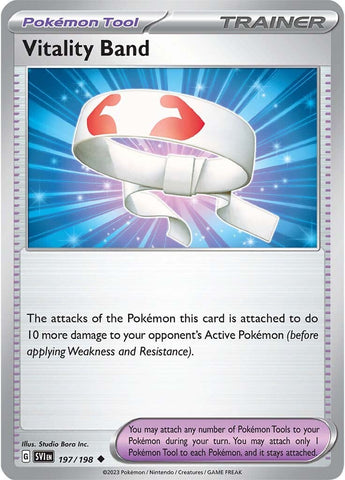 Vitality Band (197/198) [Scarlet & Violet: Base Set] Reverse Holofoil