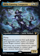 Alela, Cunning Conqueror (Extended Art) [Wilds of Eldraine Commander] Foil