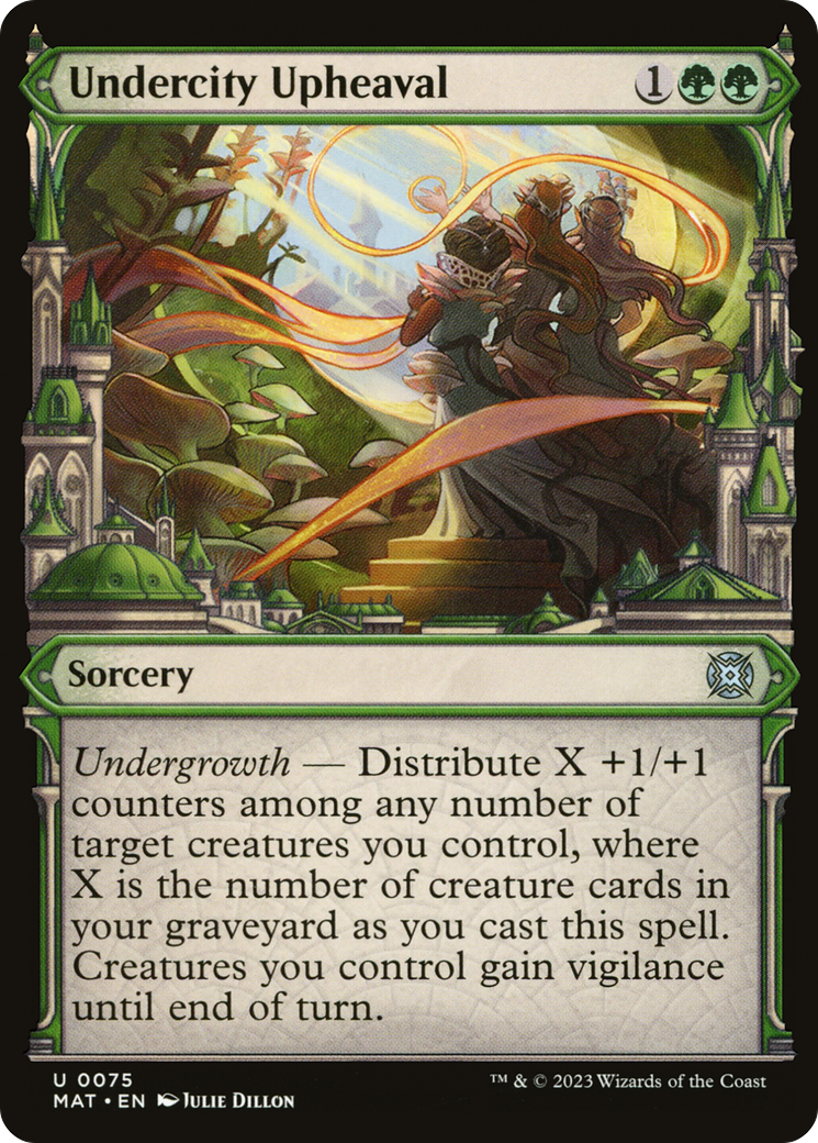 Undercity Upheaval (Showcase) [March of the Machine: The Aftermath] Foil