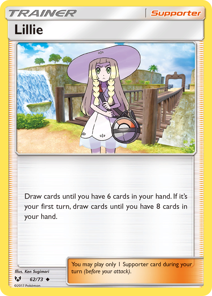 Lillie (62/73) [Sun & Moon: Shining Legends] Reverse Holofoil
