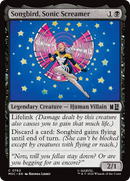Songbird, Sonic Screamer [Marvel Super Heroes Commander] Foil