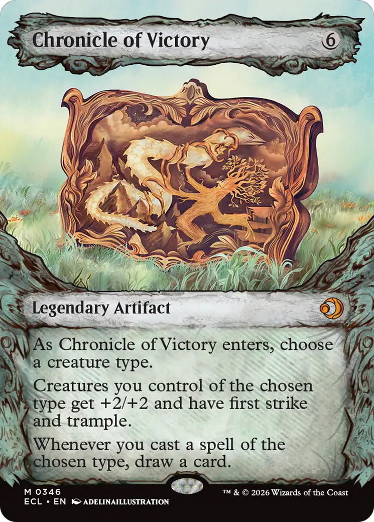 Chronicle of Victory (Showcase) [Lorwyn Eclipsed] Foil