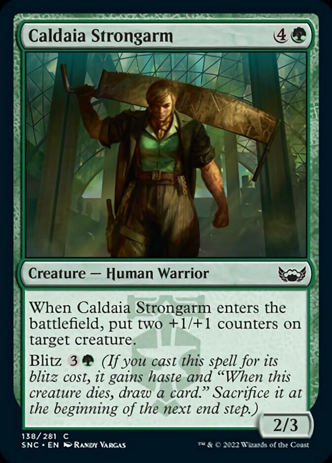 Caldaia Strongarm [Streets of New Capenna] Foil