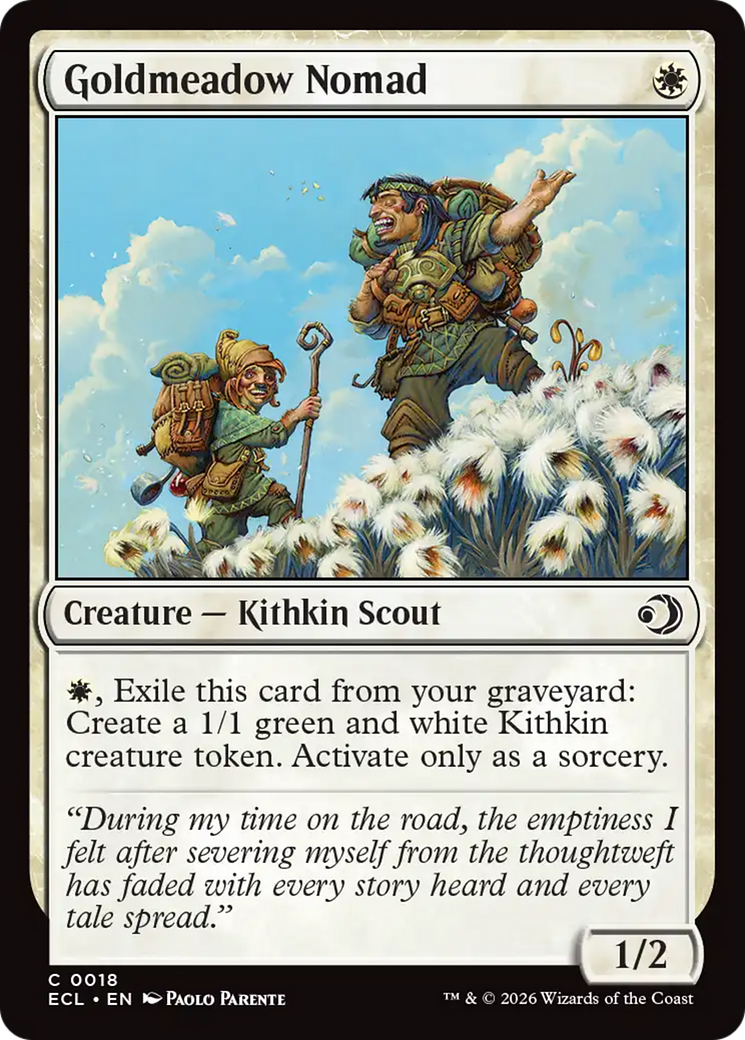 Goldmeadow Nomad [Lorwyn Eclipsed] Foil