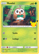 Rowlet (7/25) [McDonald's 25th Anniversary] Holofoil