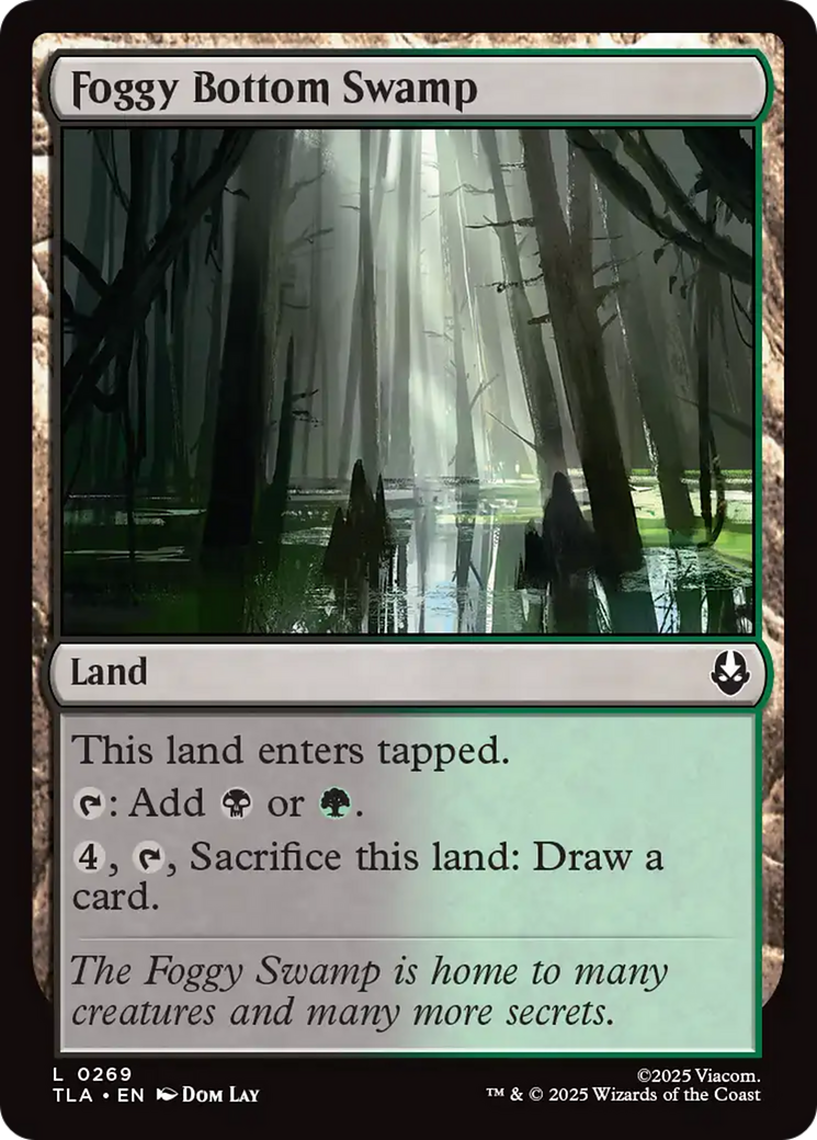Foggy Bottom Swamp [Avatar: The Last Airbender] Foil
