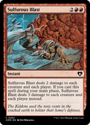 Sulfurous Blast [Commander Masters] Foil