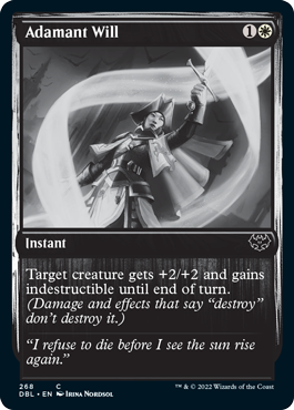 Adamant Will [Innistrad: Double Feature] Foil