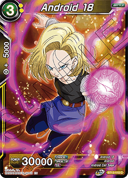 Android 18 (Common) (BT13-110) [Supreme Rivalry] Parallel Foil