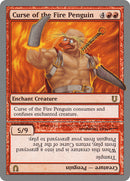 Curse of the Fire Penguin // Curse of the Fire Penguin Creature [Unhinged] Foil