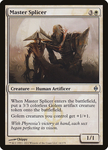 Master Splicer [New Phyrexia] Foil