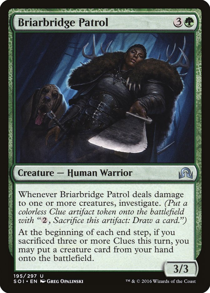 Briarbridge Patrol [Shadows over Innistrad] Foil