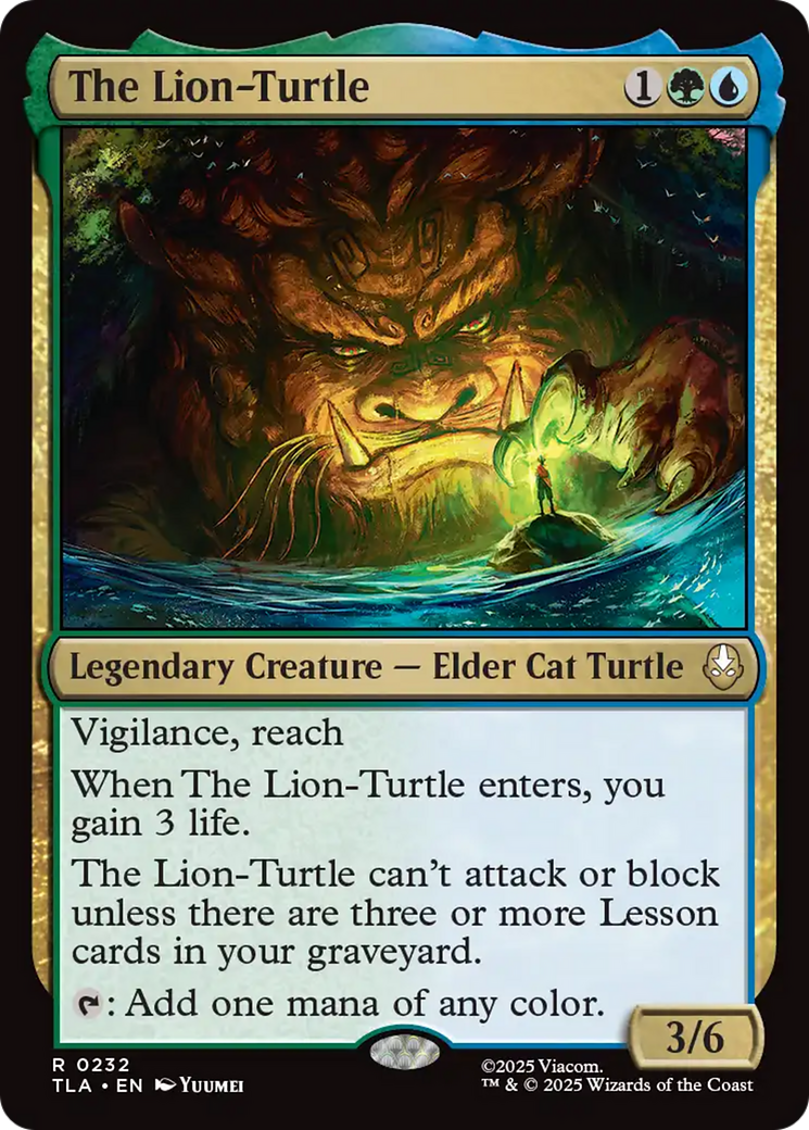 The Lion-Turtle [Avatar: The Last Airbender] Foil