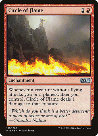 Circle of Flame [Magic 2015] Foil