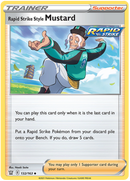 Rapid Strike Style Mustard (132/163) [Sword & Shield: Battle Styles] Reverse Holofoil