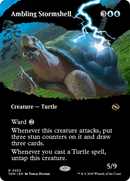 Ambling Stormshell (Borderless) [Tarkir: Dragonstorm] Foil