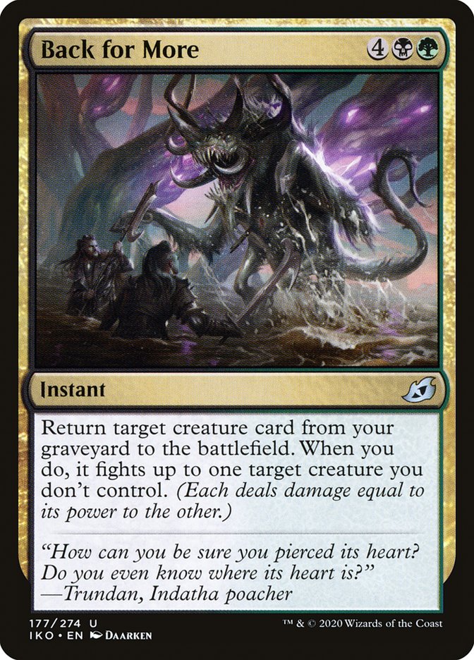 Back for More [Ikoria: Lair of Behemoths] Foil