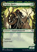 Tireless Hauler // Dire-Strain Brawler (Showcase Equinox) [Innistrad: Midnight Hunt] Foil