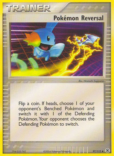 Pokemon Reversal (97/112) [EX: FireRed & LeafGreen] Reverse Holofoil