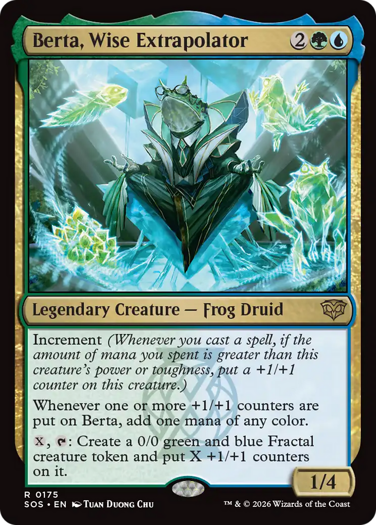 Berta, Wise Extrapolator [Secrets of Strixhaven] Foil