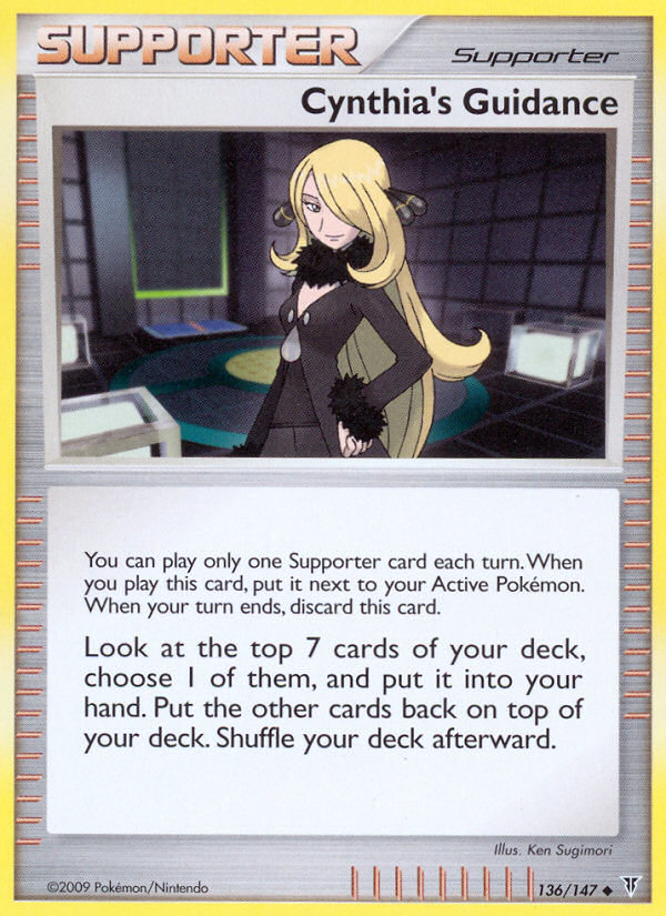 Cynthia's Guidance (136/147) [Platinum: Supreme Victors] Reverse Holofoil