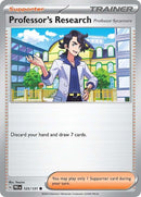 Professor's Research (125/131) [Professor Sycamore] [Scarlet & Violet: Prismatic Evolutions] Reverse Holofoil