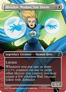 Invisible Woman, Sue Storm (Borderless) [Marvel Super Heroes] Foil