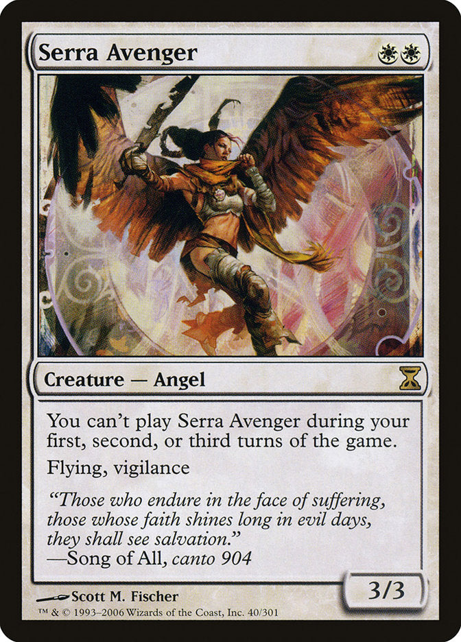 Serra Avenger [Time Spiral] Foil
