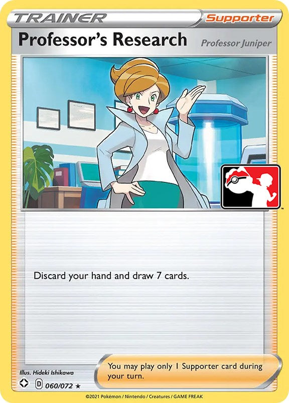 Professor's Research (Professor Juniper) (060/072) [Prize Pack Series One] Holofoil