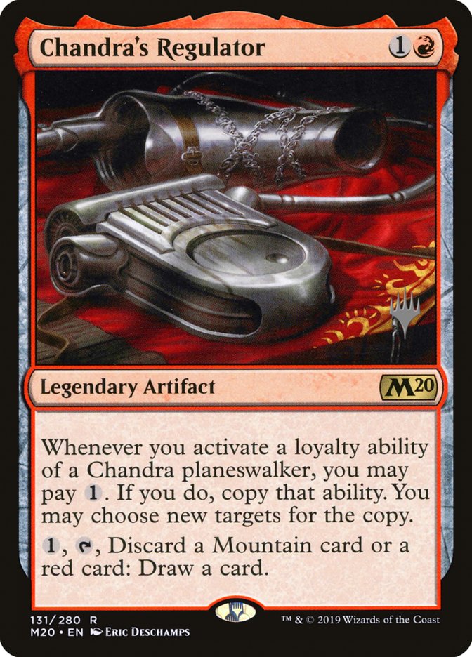 Chandra's Regulator (Promo Pack) [Core Set 2020 Promos] Foil